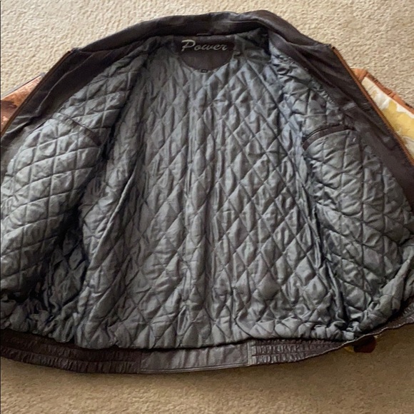 Tupac Full Leather Coat - Picture 4 of 6